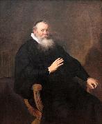 REMBRANDT Harmenszoon van Rijn Portrait of the Preacher Eleazar Swalmius Sweden oil painting artist